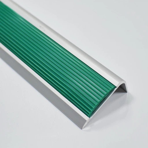 Aluminum Stair Nosing Trim with Anti-Slip Aluminum Stair Nosing Trim with Anti-Slip